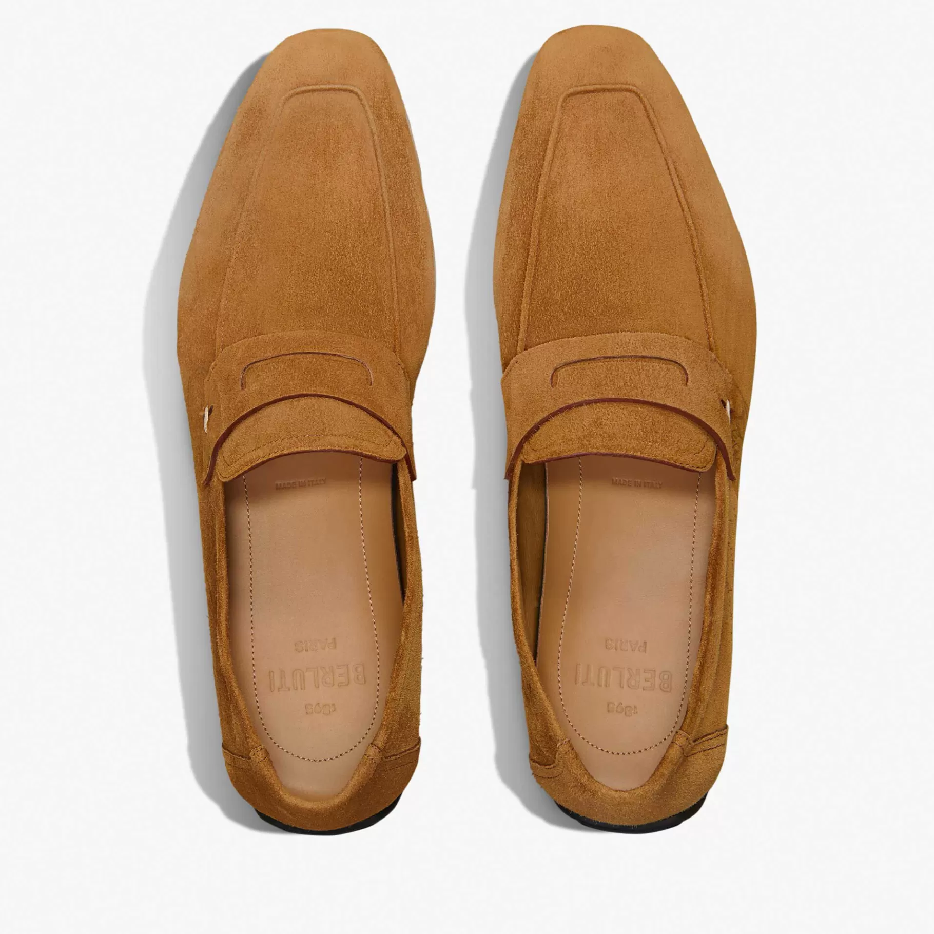 Mocassin Lorenzo Drive En Cuir De Veau Camoscio Scritto | Berluti Hot