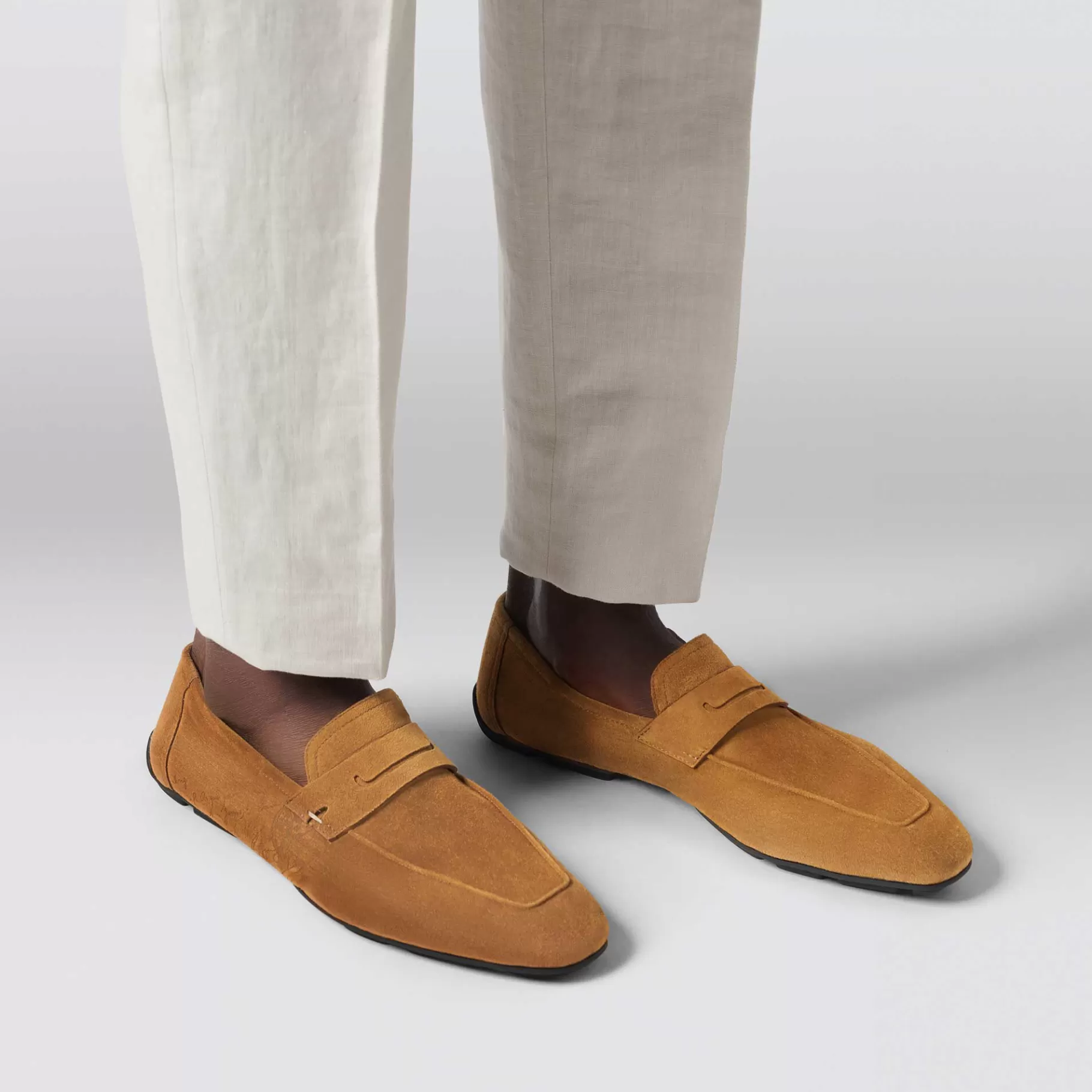 Mocassin Lorenzo Drive En Cuir De Veau Camoscio Scritto | Berluti Hot