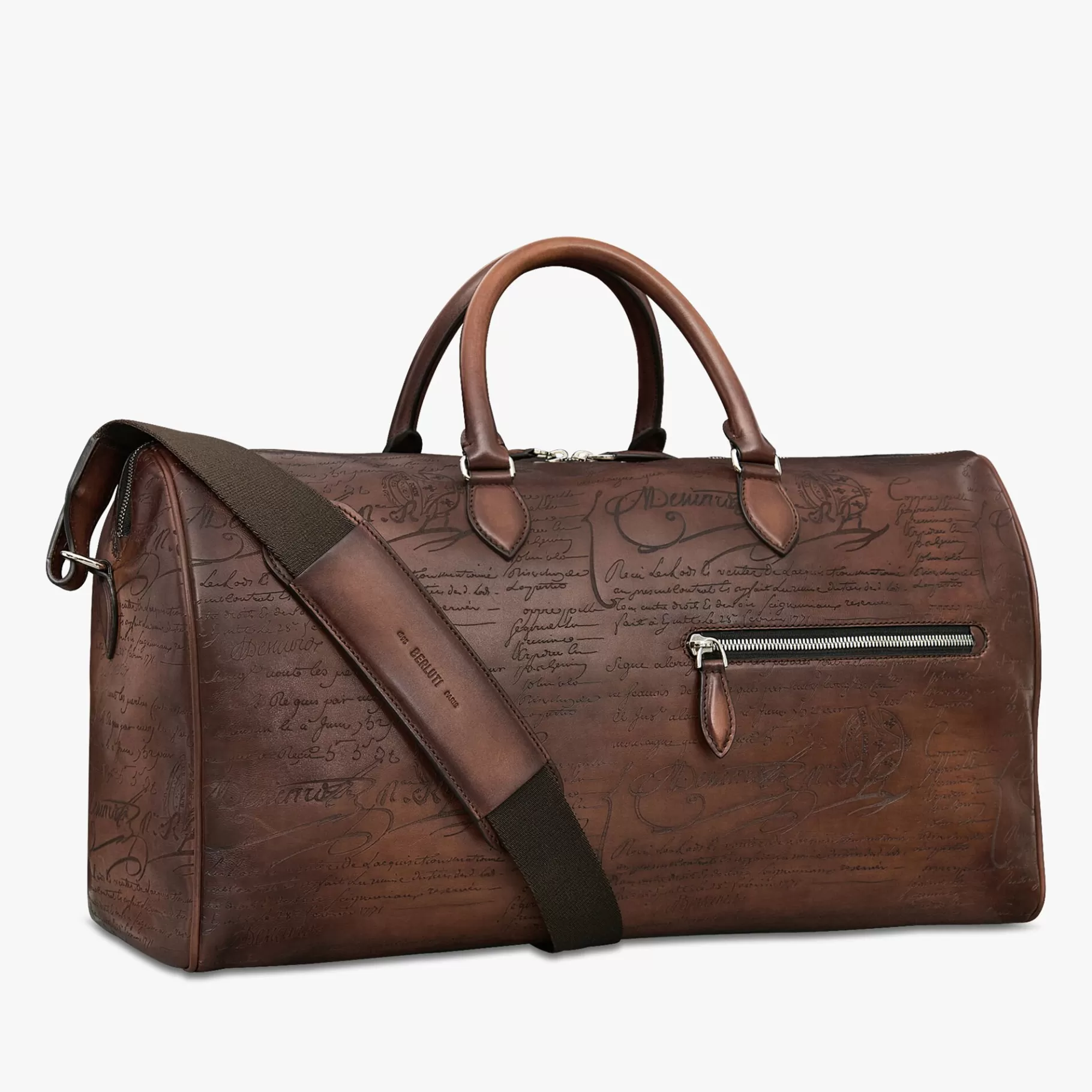Sac de Voyage Jour Off Moyen Modèle En Cuir Scritto | Berluti Cheap