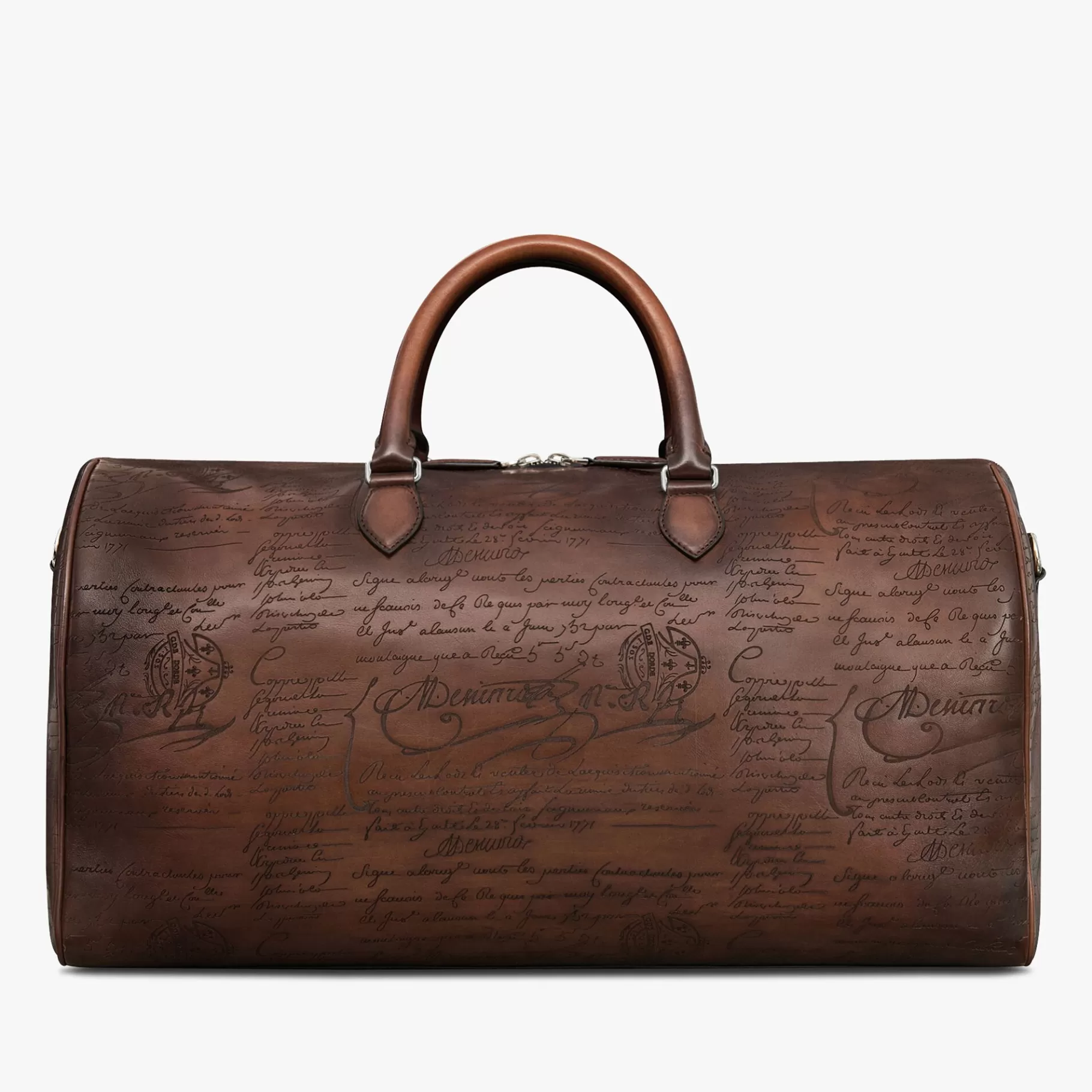 Sac de Voyage Jour Off Moyen Modèle En Cuir Scritto | Berluti Cheap