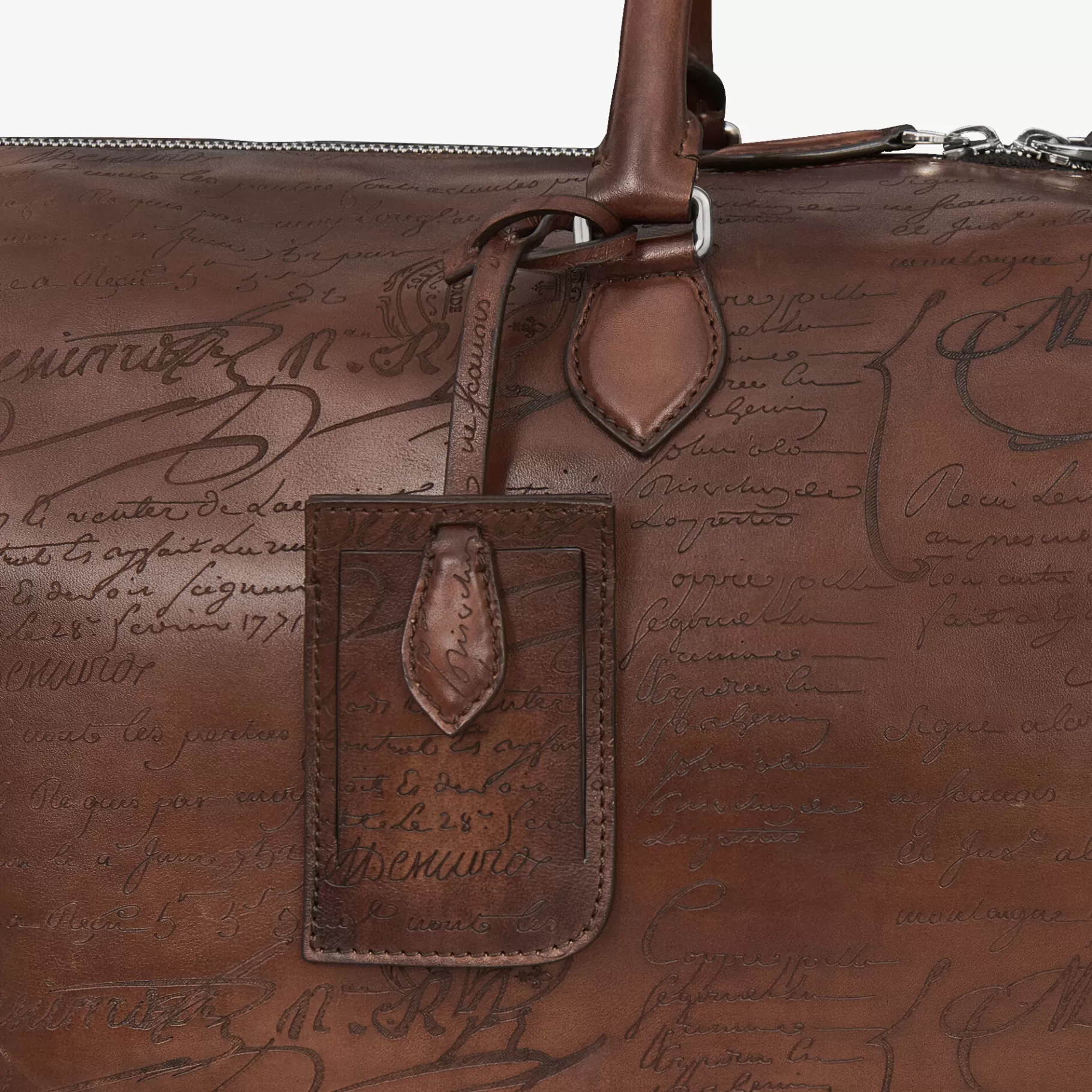 Sac de Voyage Jour Off Moyen Modèle En Cuir Scritto | Berluti Cheap