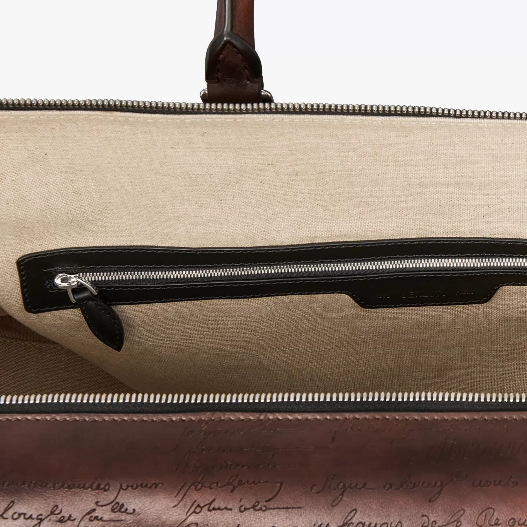 Sac de Voyage Jour Off Moyen Modèle En Cuir Scritto | Berluti Cheap