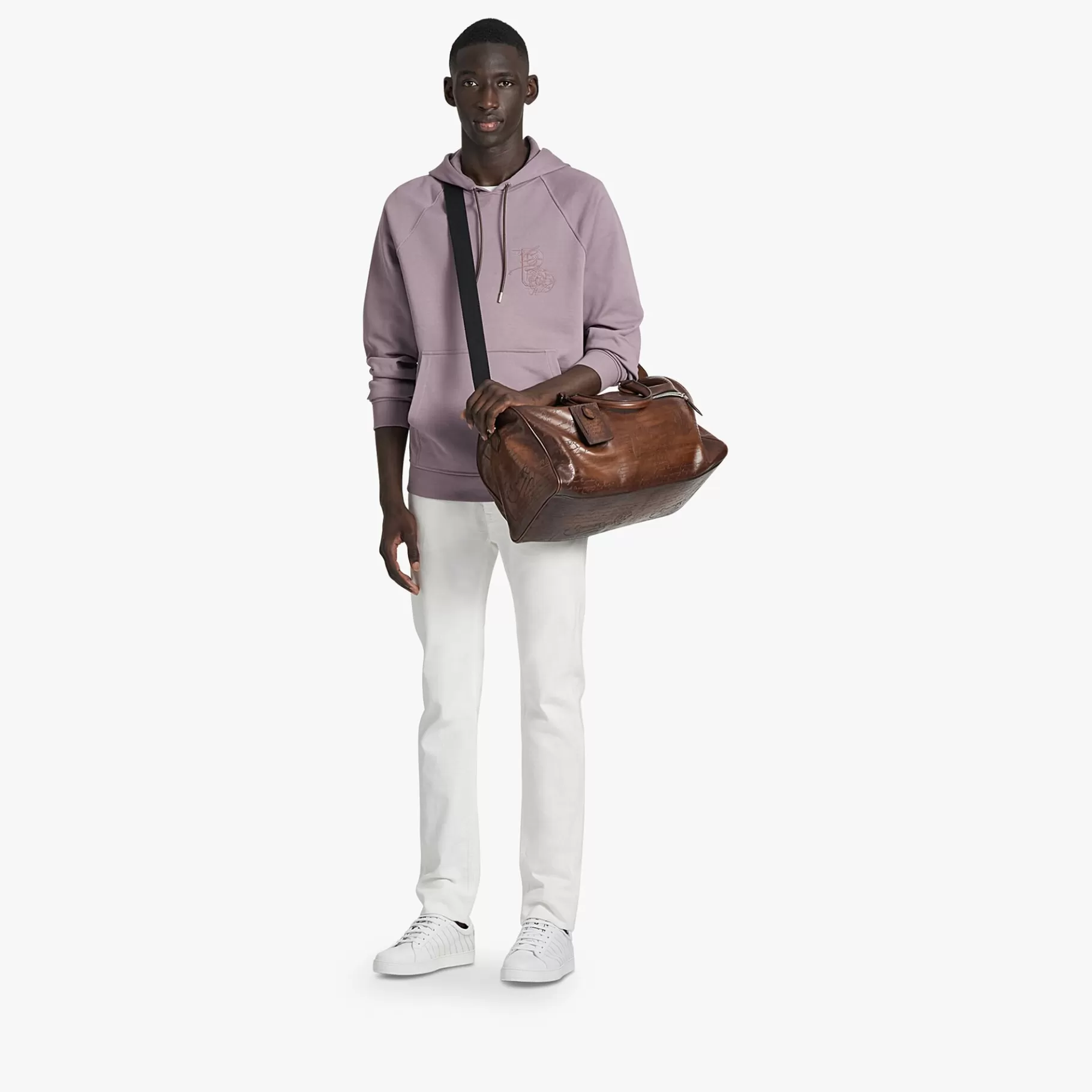 Sac de Voyage Jour Off Moyen Modèle En Cuir Scritto | Berluti Cheap