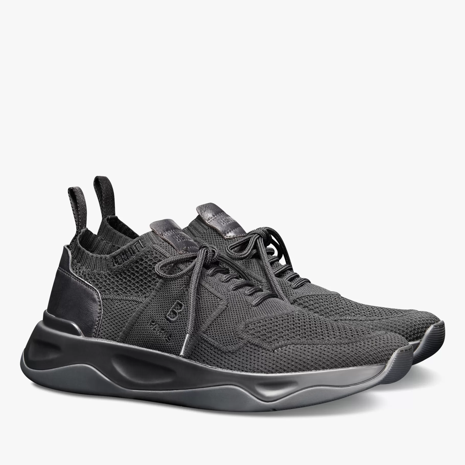 Sneaker Shadow En Maille et Cuir | Berluti Fashion